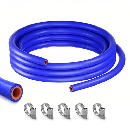 3/8"X10FT(ID:10MM) Silicone Heater Hose Blue and Red 3/8" ID-10Ft(ID 10mm)