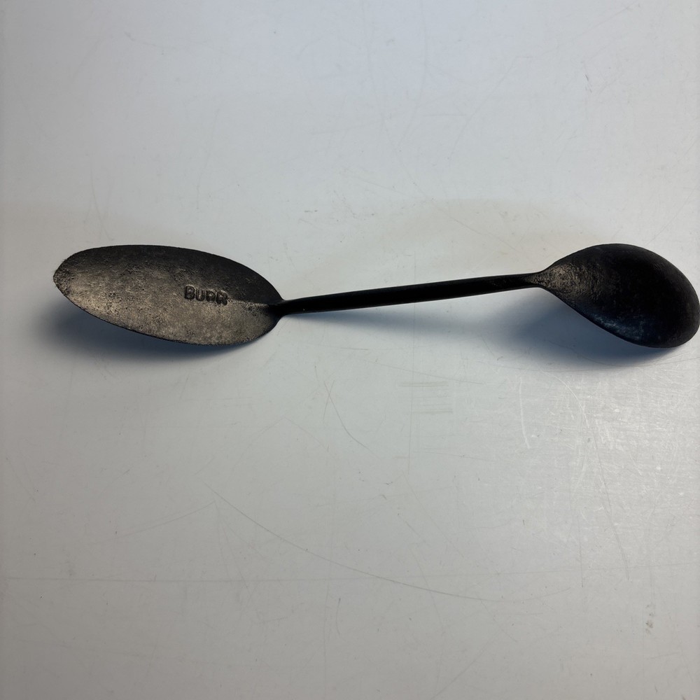 Antique BURR Window Glazing Tool Double End Putty Spoon