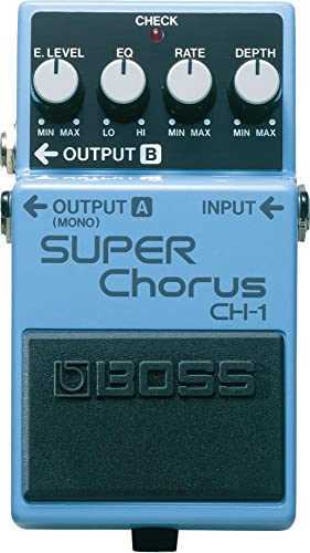BOSS SUPER Chorus CH-1 Guitar Keyboard Effects Pedal