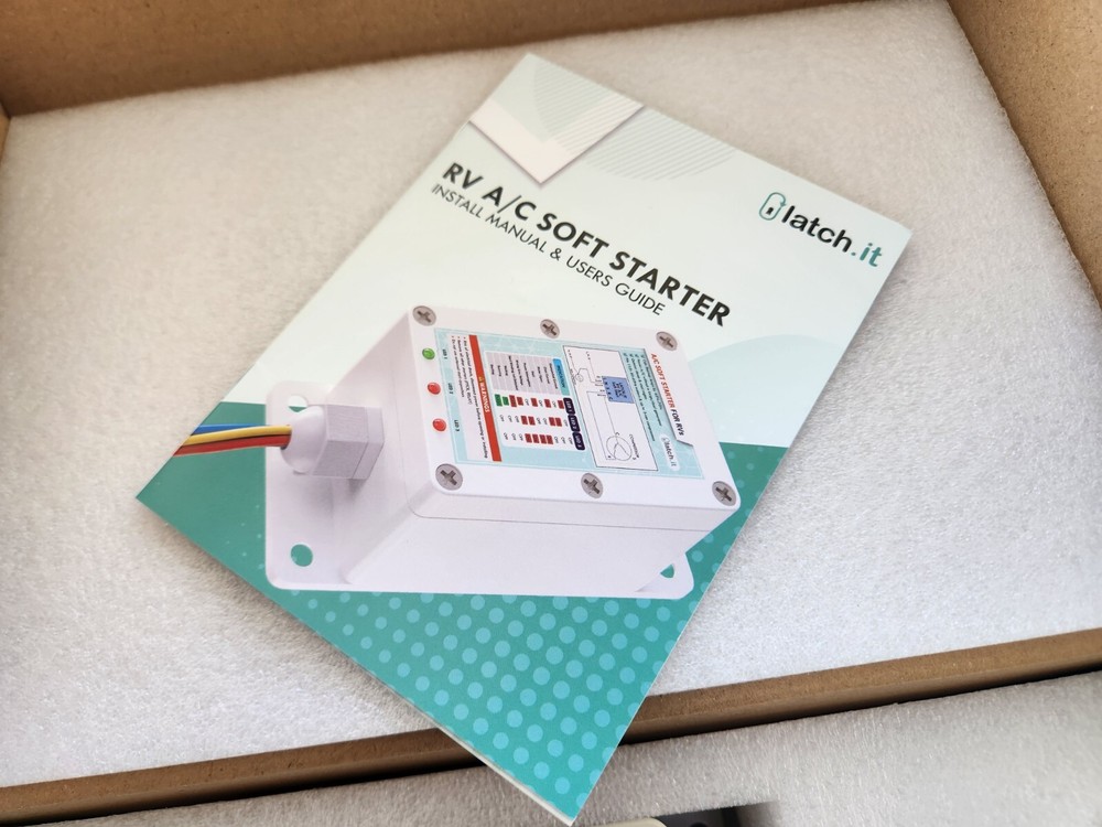 Latch. It RV A/C Soft Starter, Prolong Air Conditioner, Open Box