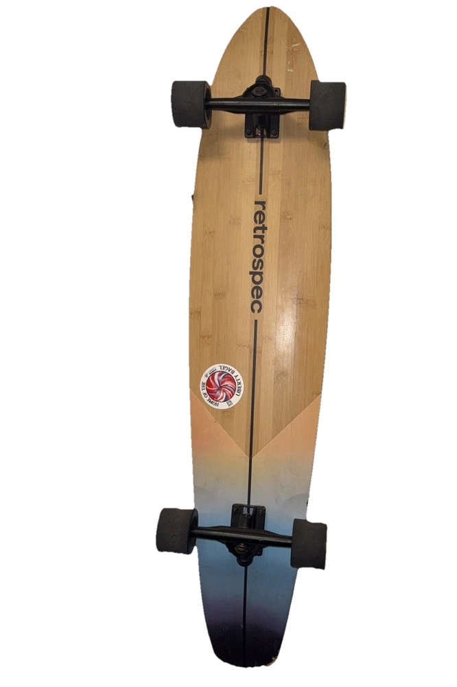 Skateboard Retrospec 44" Bamboo Wood Longboard,