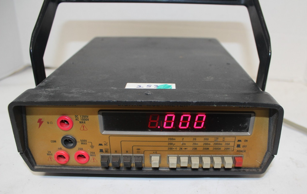 BK Precision Benchtop Digital Multimeter Model 2831A Backlit Display-Tested