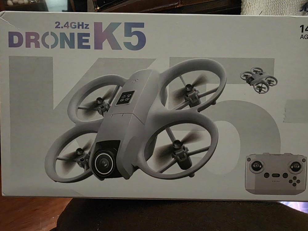 K5 Quadcopter Drone with Camera, Obstacle Avoidance, Gesture, LED Light