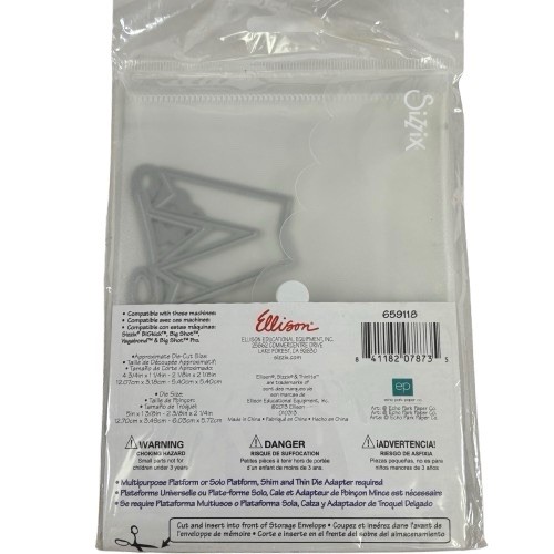 Sizzix Thinlits Tim Holtz Sweet Day 659118 Die Set Cardmaking Scrapbooking Craft