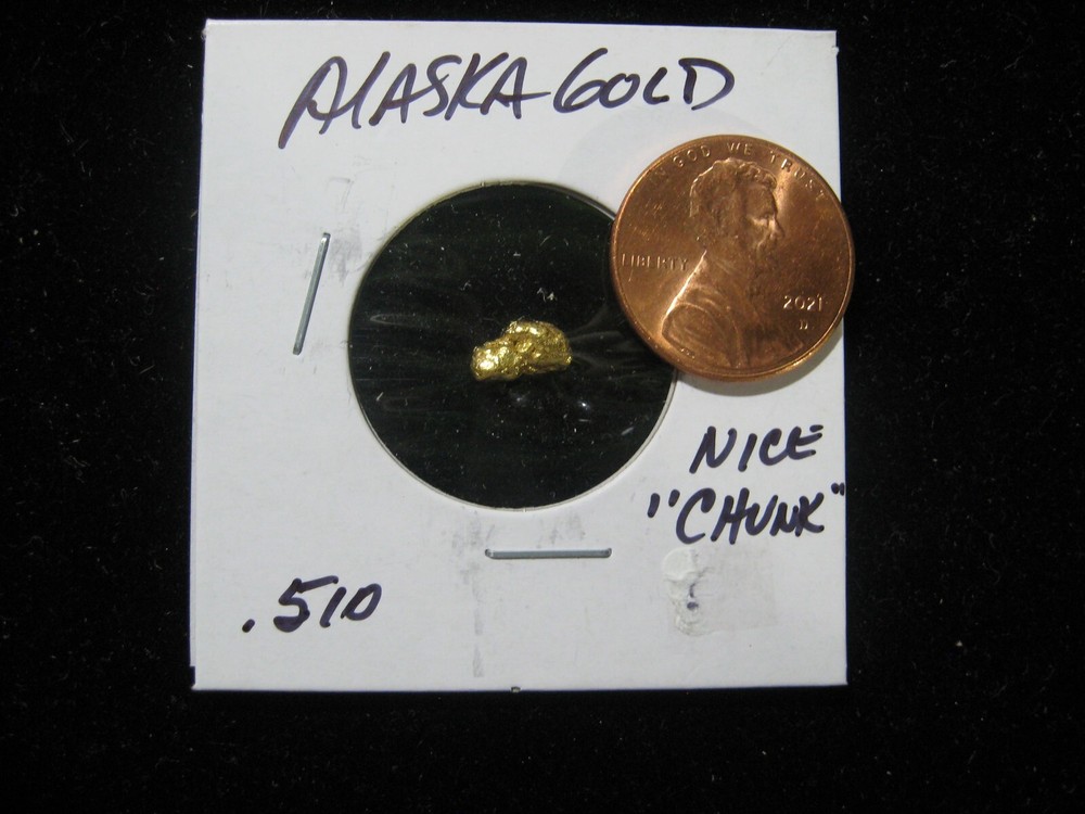 ALASKA GOLD NUGGET  .510 GRAM