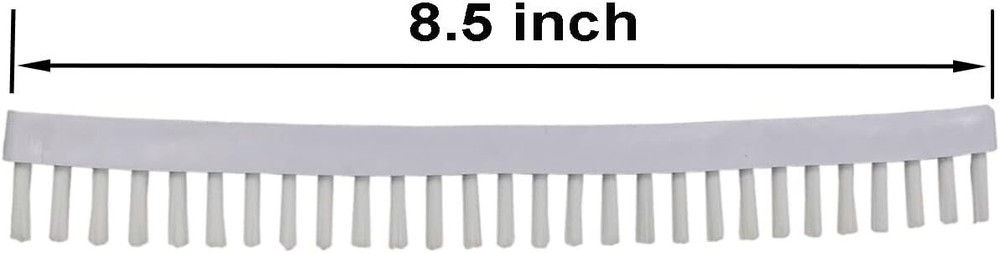 3-Pack Brush Replacement Set For Pool Leaf Vacuum, Leaf Eater, Leaf Gulper