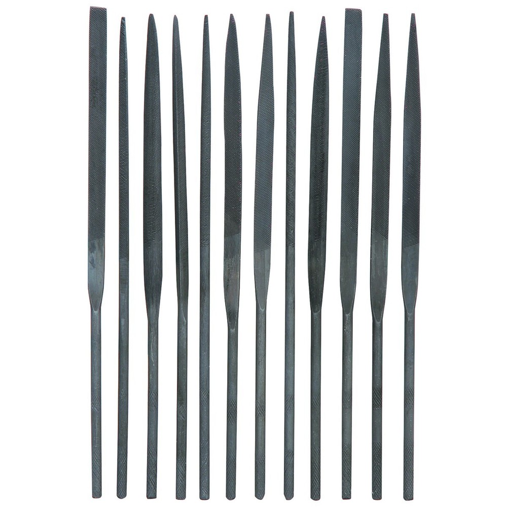 12 Piece Set Mini Small Needle File Assorted Shaped