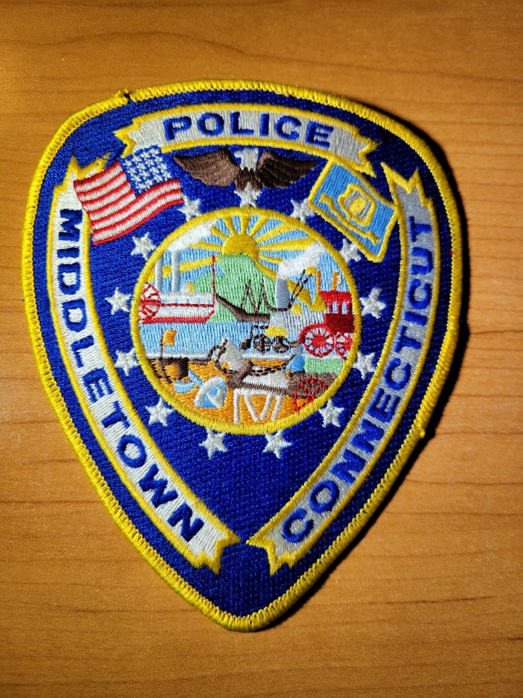Middletown CT Police Shoulder Patch