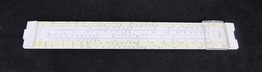 Vintage Aristo 0903LL Slide Rule with Original Case