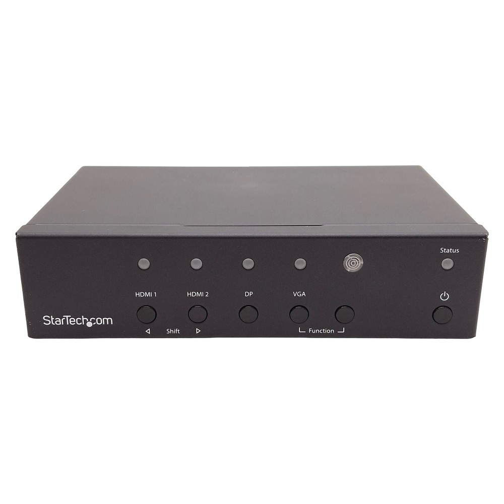 StarTech HDVGADP2HD Multi-Input To HDMI Automatic Switch & Converter, 12VDC
