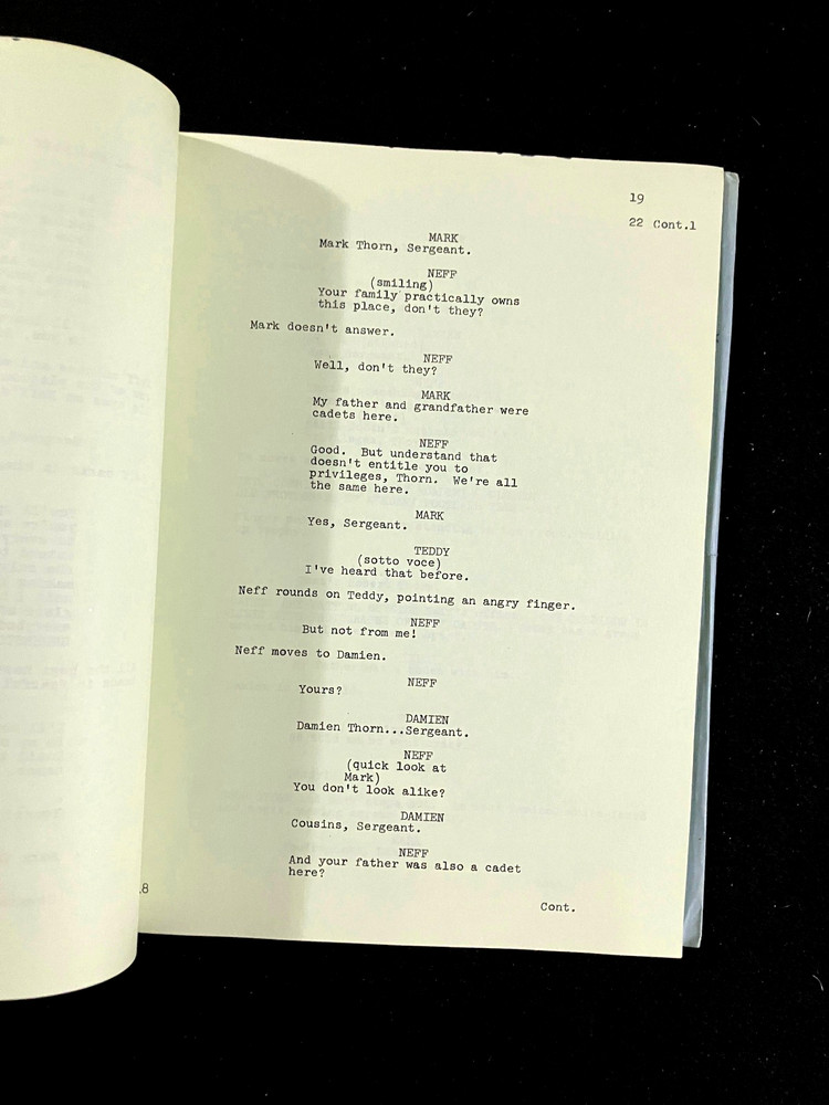 DAMIEN OMEN 2 Original Movie Script 1977 Satanic Horror Screenplay Final Draft