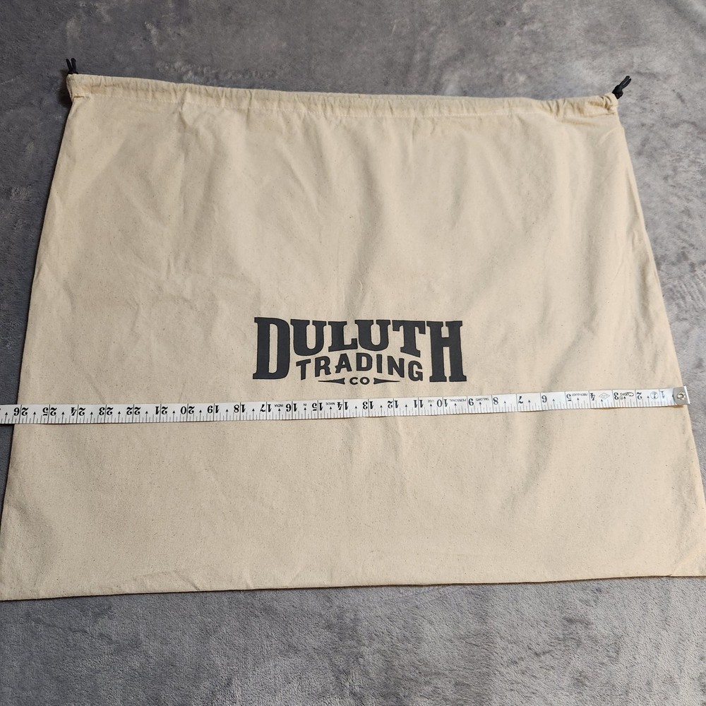 Duluth Trading Laundry Sack 26x21 Bag New Canvas