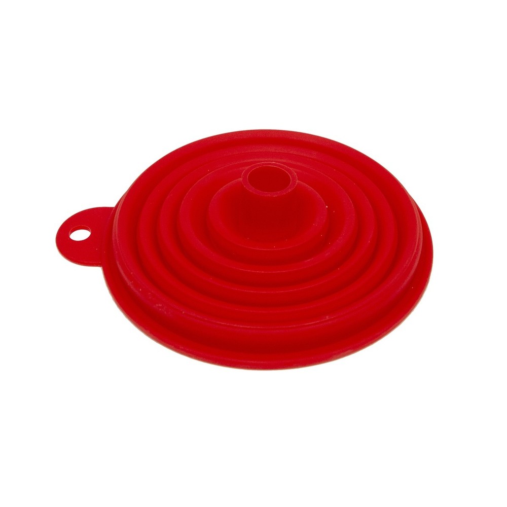 Collapsible Silicone Cooking Funnel Bottle Fill Tool Foldable Kitchen Accessory