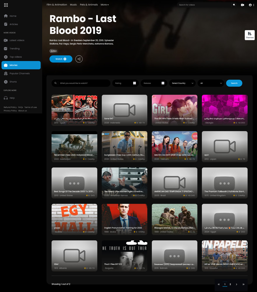 FreeTube - Ultimate PHP Video CMS Website | Video Sharing Platform | Streaming