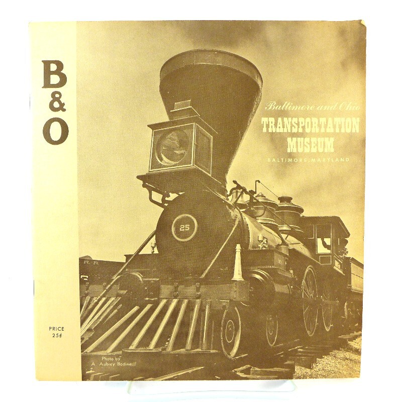 B&O Transportation Museum Program (Ca. 1960s)