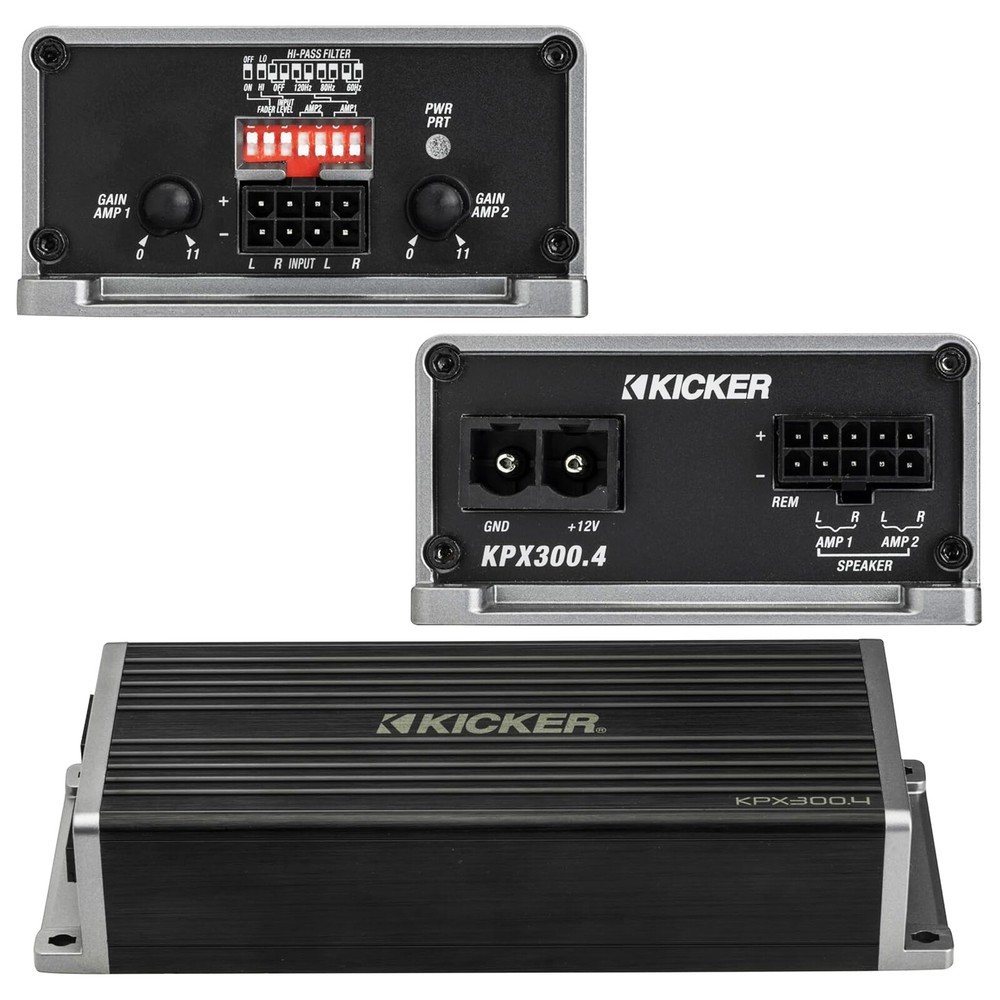 Kicker 50HDS962 Polypropylene woofer compatible with Harley-Davidson 1996-2013