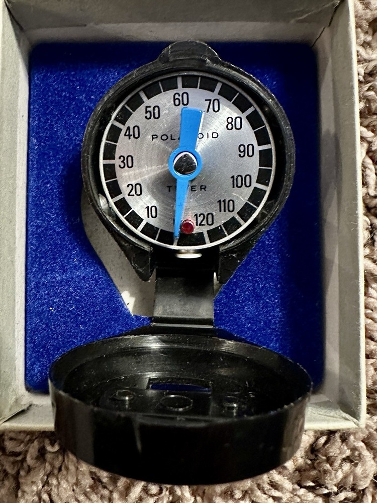 Polaroid Original Genuine Vintage Development Timer Model 128 In Box