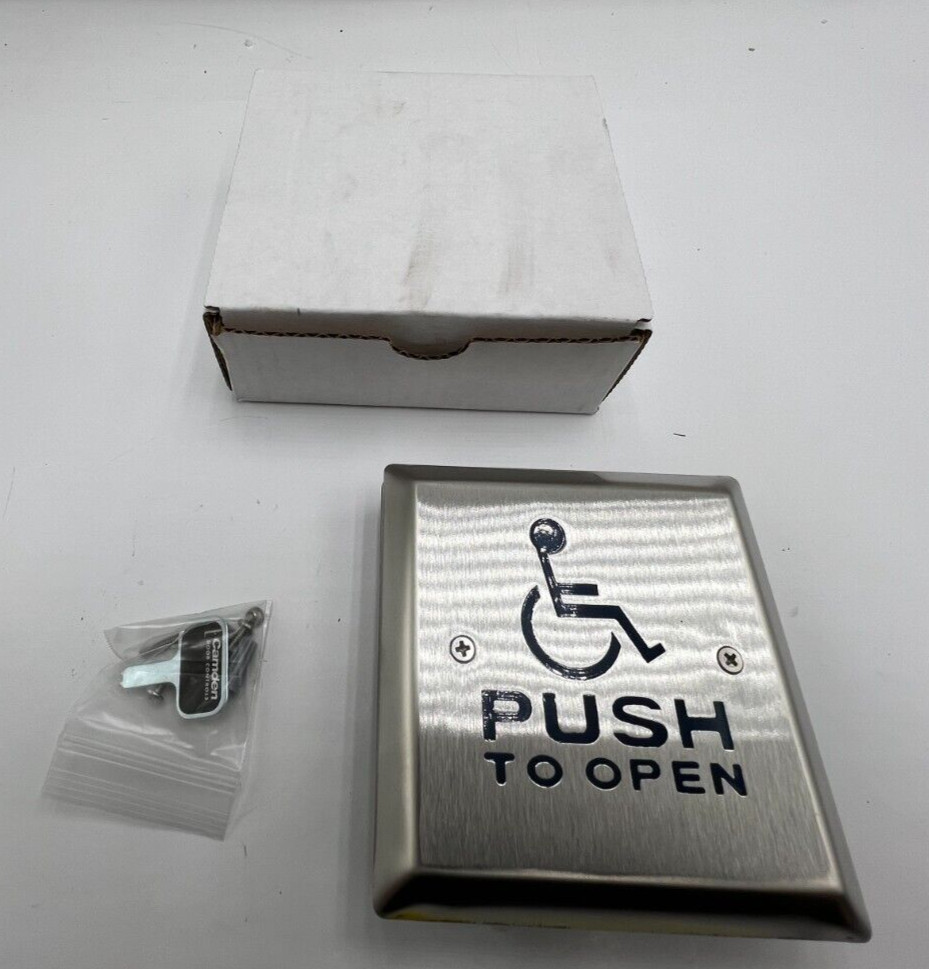 Camden CM-46/4 All Active Access Control Exit Push to Open Button SPDT