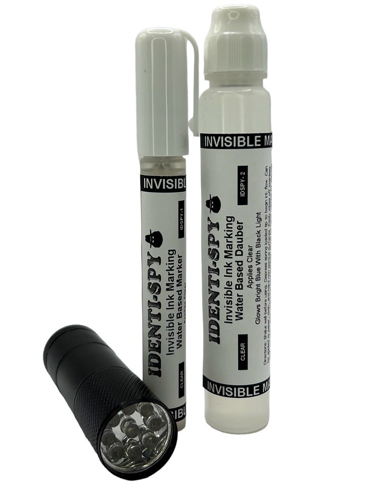 IDENTI-SPY Invisible Ink Combo Marking Kit