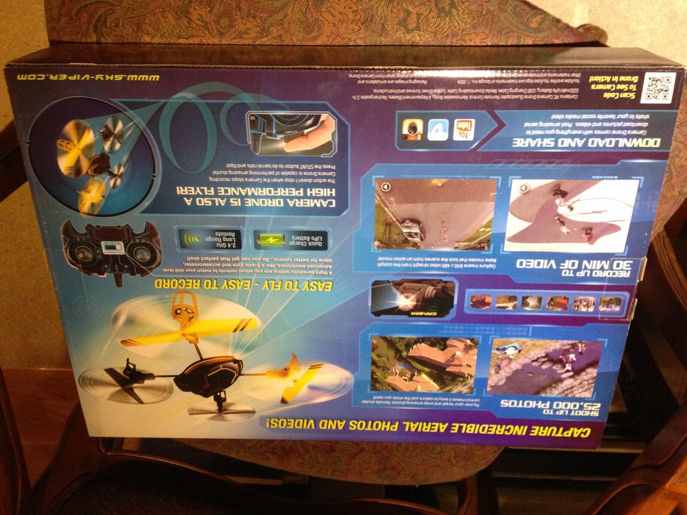 Sky Viper Camera Drone / RC Quadcopter