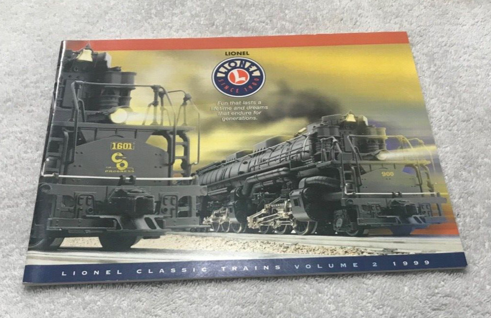 Lionel Classic Trains Catalog 1999 Volume 2-  VG+