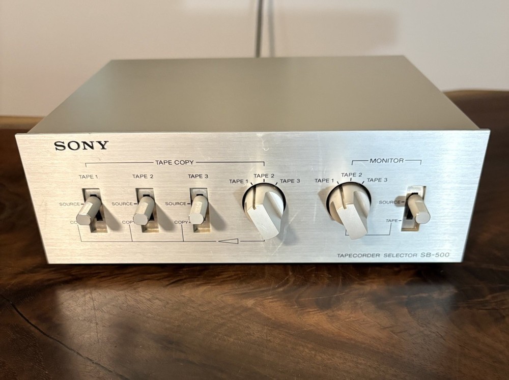 SONY SB-500 TAPECORDER SELECTOR Tested, Working Order