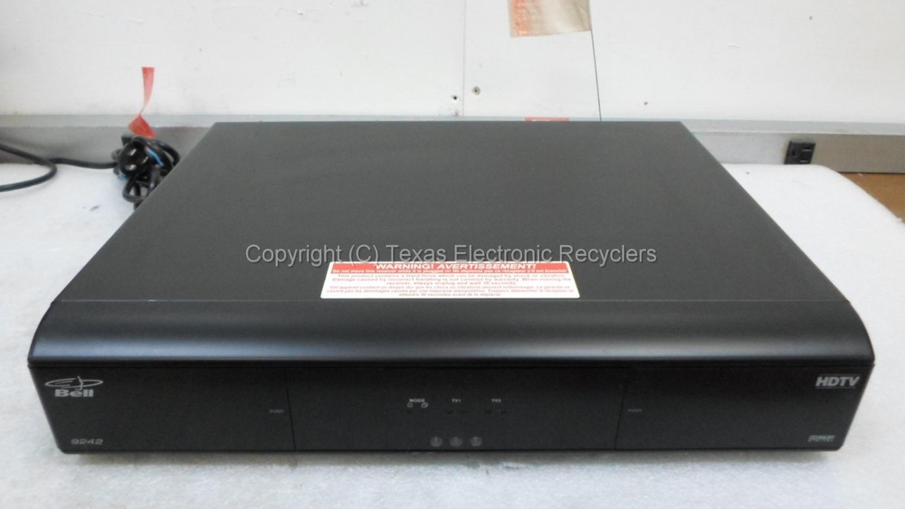 Bell 9242 HD PVR Receiver - NO REMOTE