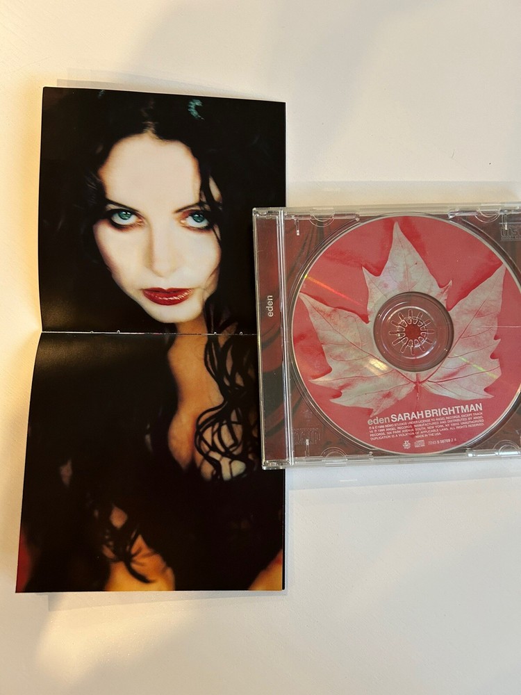 SARAH BRIGHTMAN "Eden" Autographed Booklet CD Included