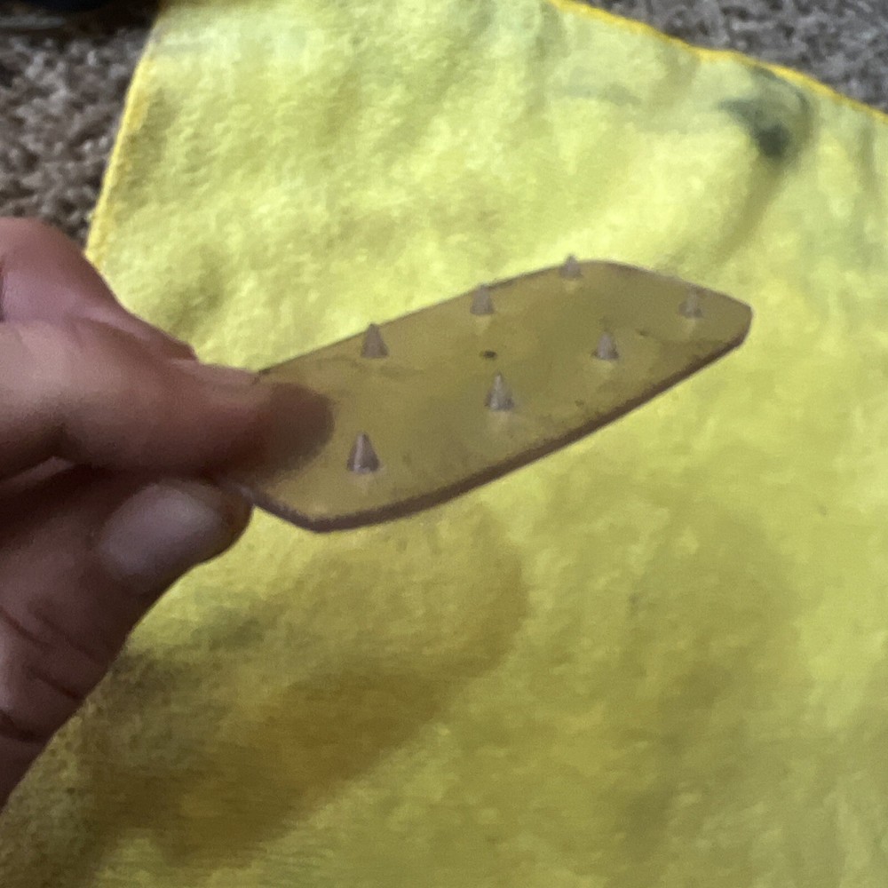 Vintage Stomp Pad Snowboard Boot Scraper Stomp Pad 3D Just Add Sticky!