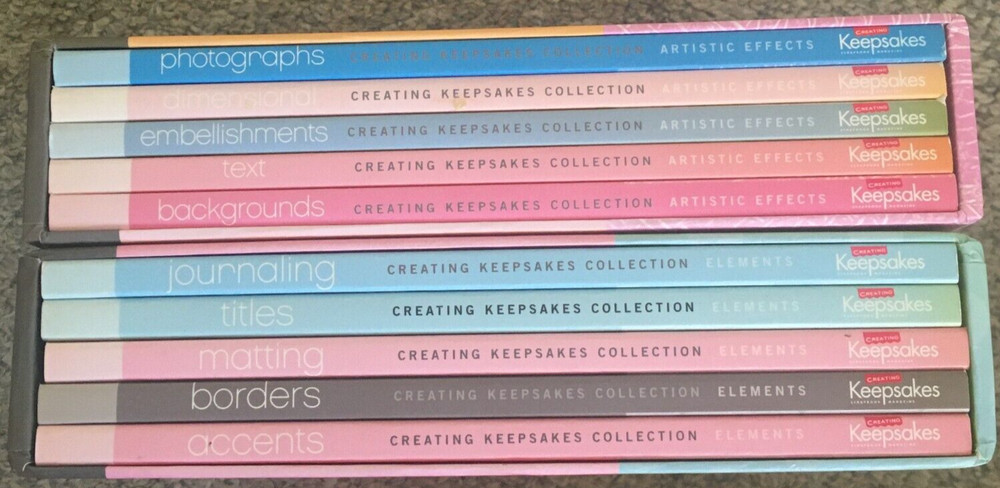 Creating Keepsakes Collection Elements and Artistic Effects Great Condition