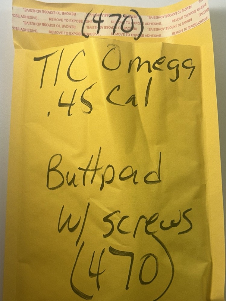 Thompson Center Arms Omega Muzzleloader Buttpad With Screws