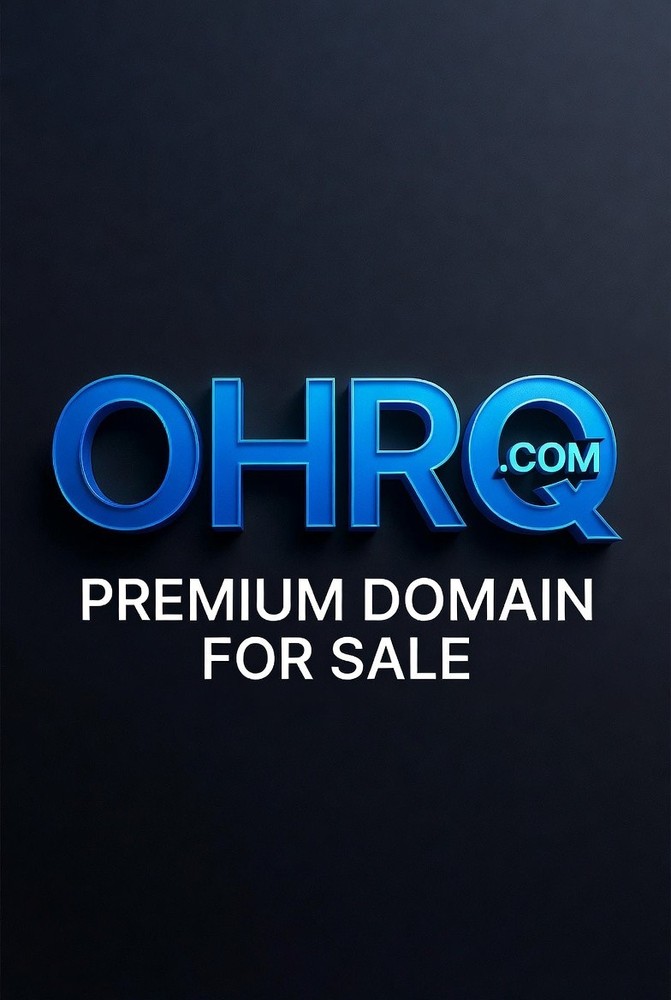 Premium 4-letter .com Domain Name For Sale