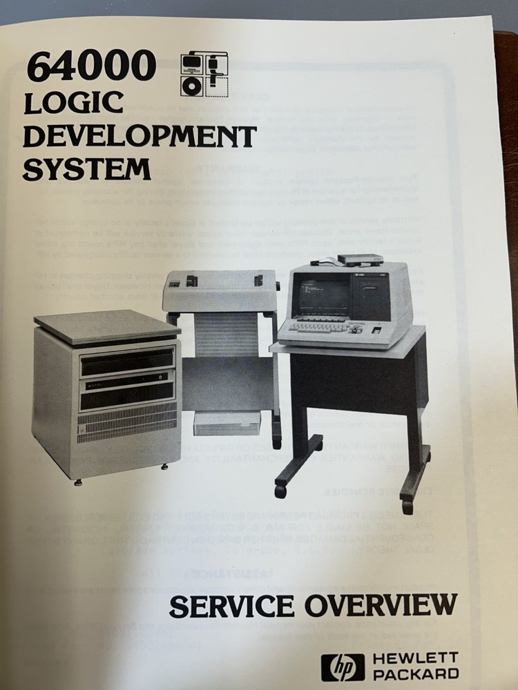 HP 64000 Development System Set of Manuals