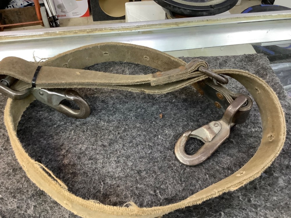 LEATHER CLIMBING BELT, BELL SYSTEMS KLEIN TOOL