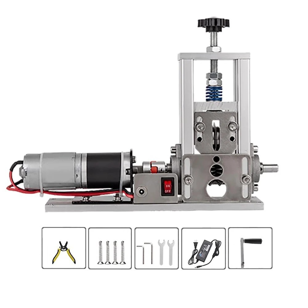 Electric Wire Stripper Automatic 1-20MM Wire Cable Peeling Stripping Machine New