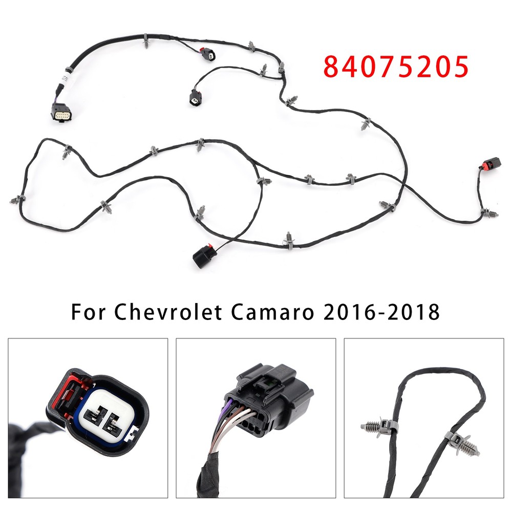 Front Bumper Grille Bumper Components Harness 84075205 For Camaro 2016~2018