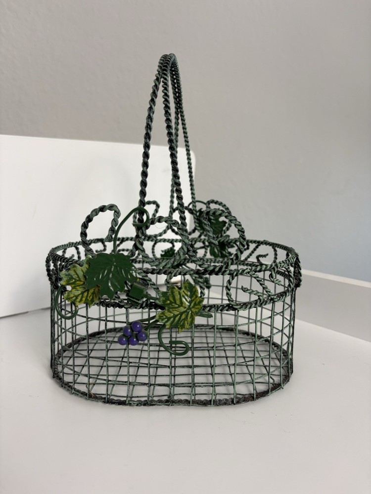 Cute Decorative Grape Basket