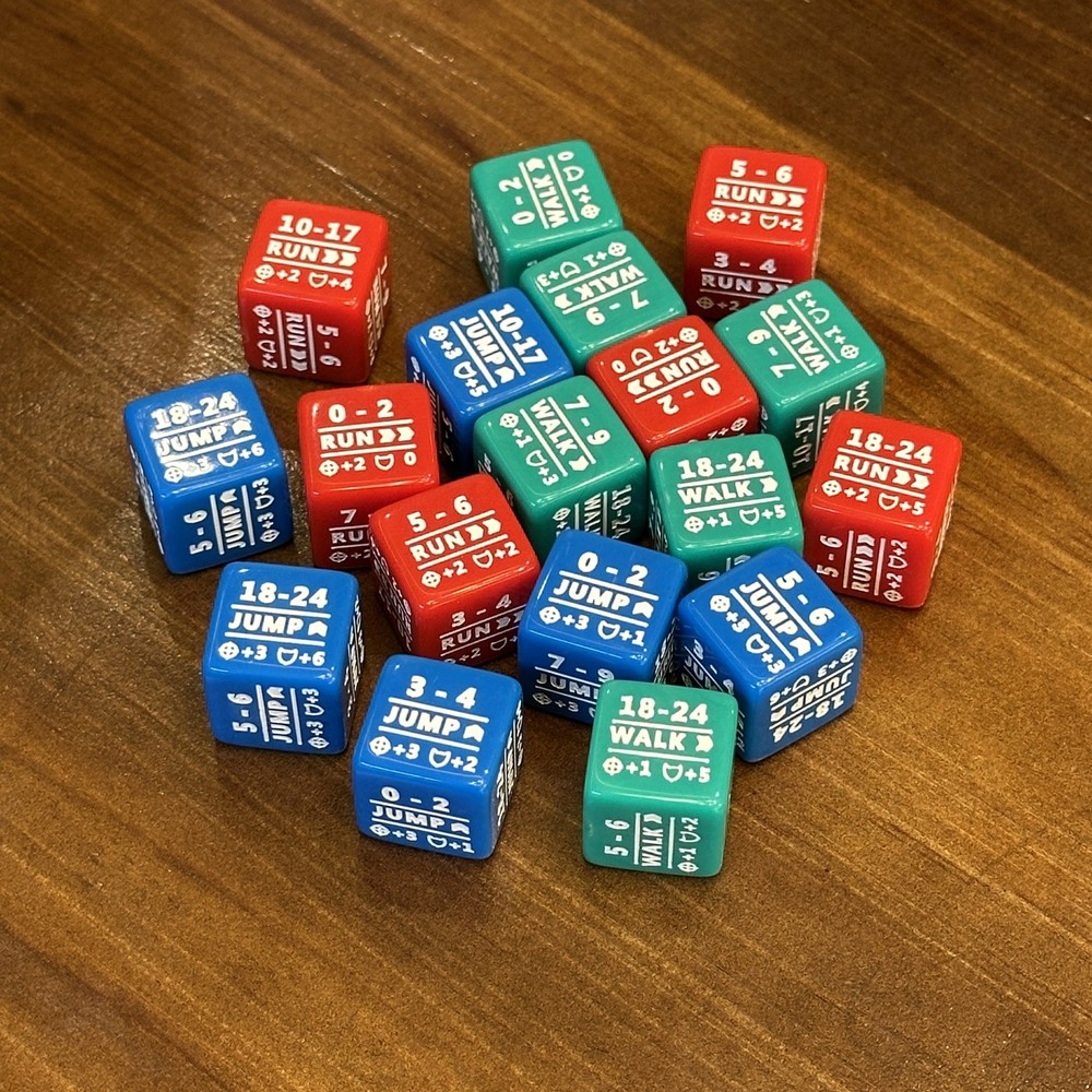 18 Battletech Stats Modifier Dice Dice Bundle Movement Heat & Special WAR GAME A