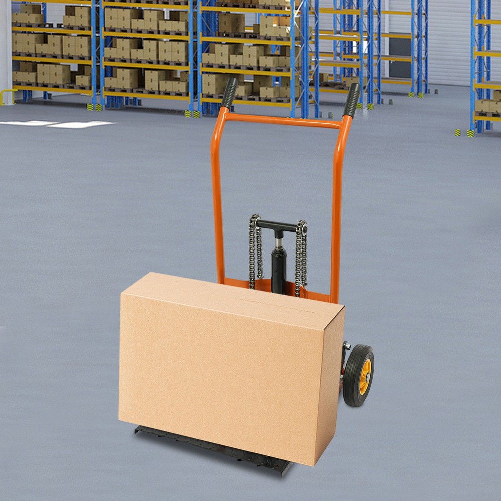 Lift Winch Stacker Adjustable Lift Stacker Hydraulic Material Lift Winch Stacker