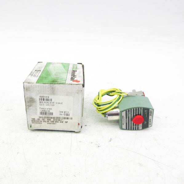 ASCO 8263H318 110/120V 210PSI 3/8" NSMP