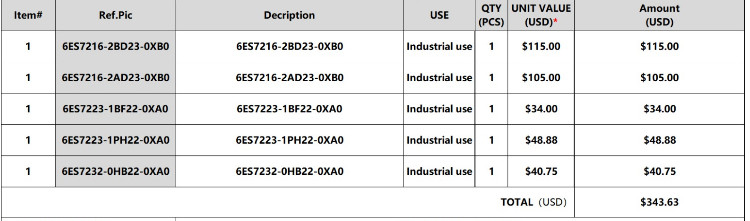 5pcs PLC modules Express Delivery