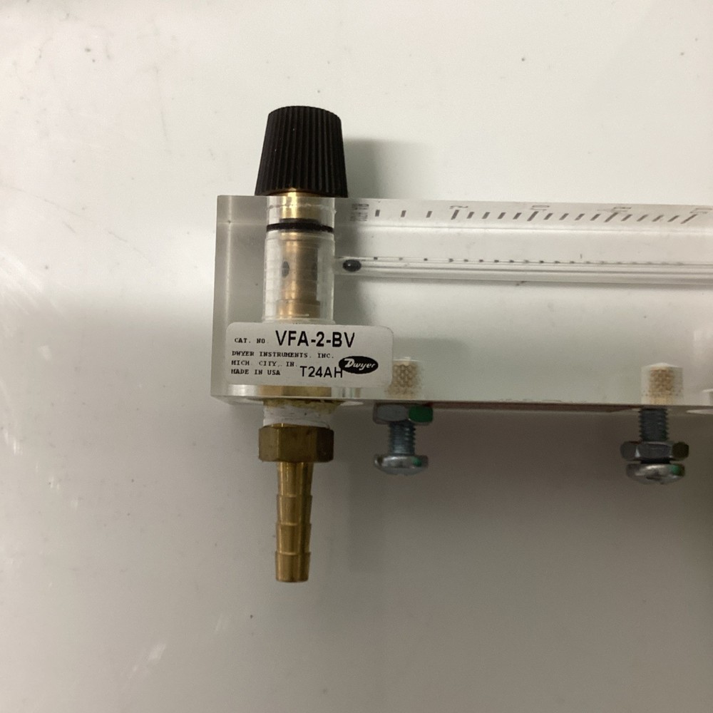 DWYER VFA-2-BV. VISI-FLOAT ACRYLIC FLOWMETER. T-595