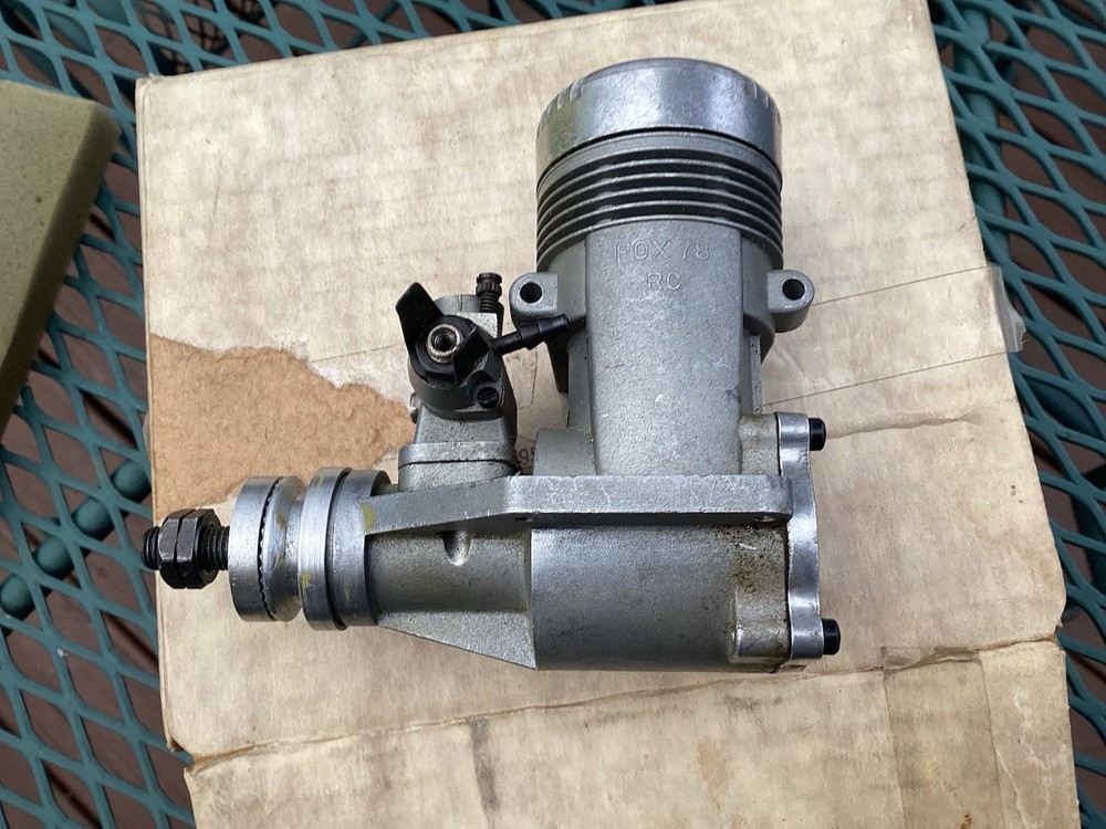 Fox 78 Std Carb RC Airplane Engine NIB 27800