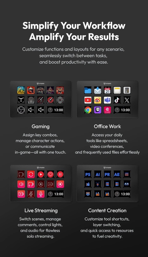Macro Pad Programmable shortcut