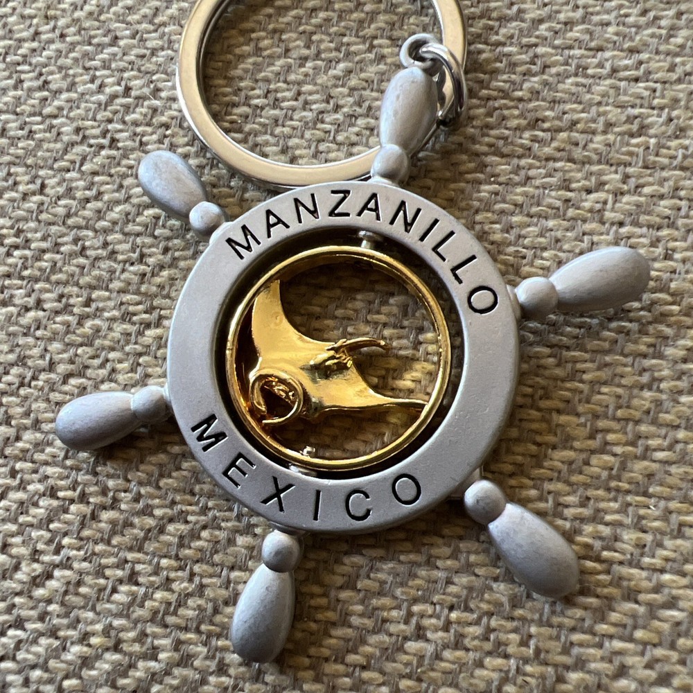 Vintage Keychain Mexico Spins