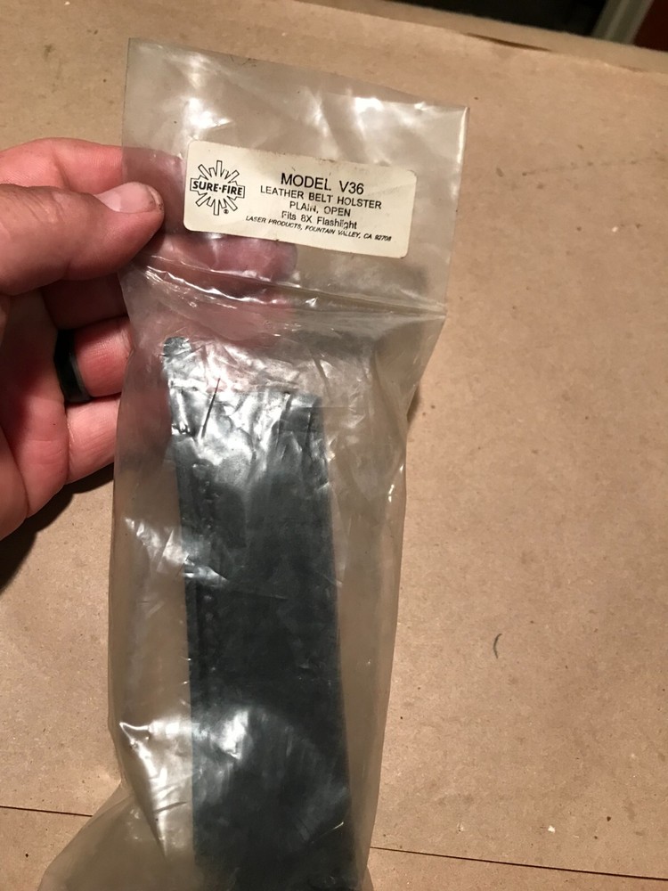 Surefire Leather Duty Belt Light Pouch 8X Flashlight