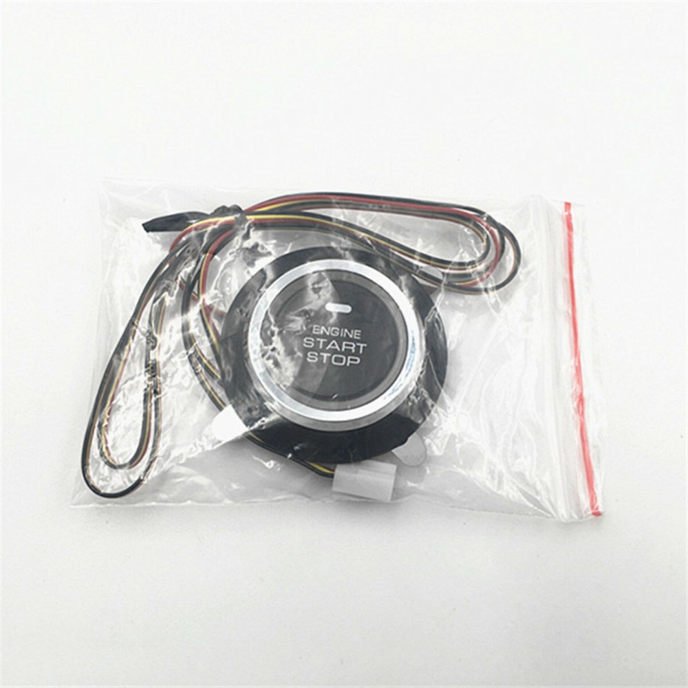 Car Keyless Entry Engine Start Stop Push Button Switch Ignition Starter Kit 12V