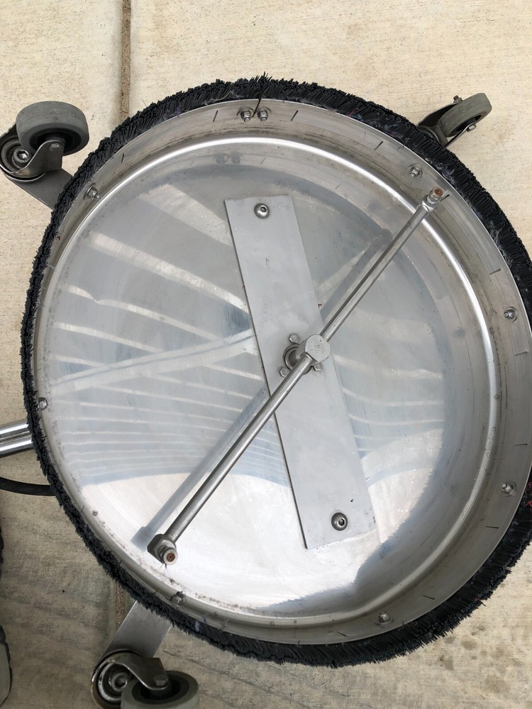 Mosmatic 21" Rotary Surface Cleaner With Handle