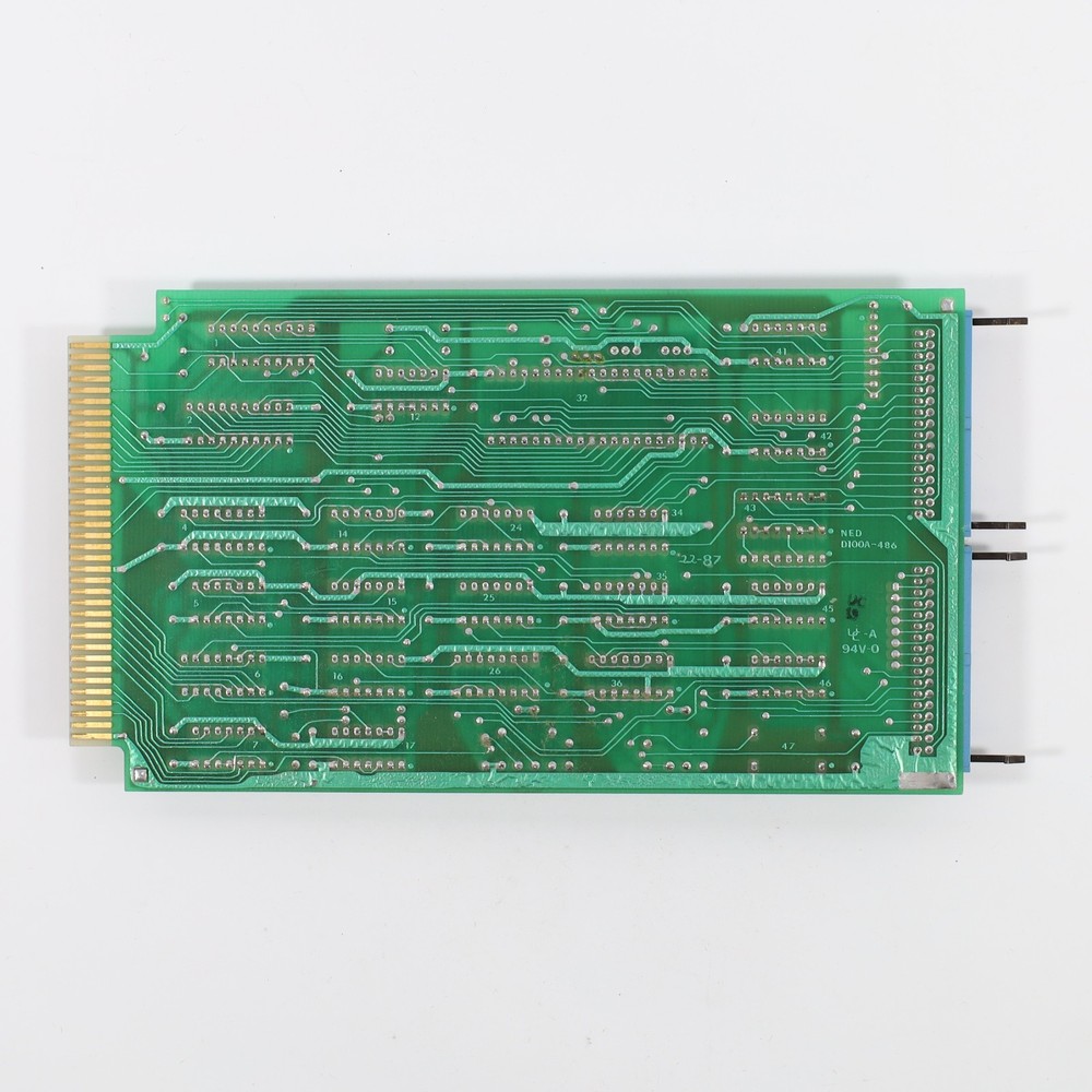 New England Digital Synclavier D100A Computer Bin Card