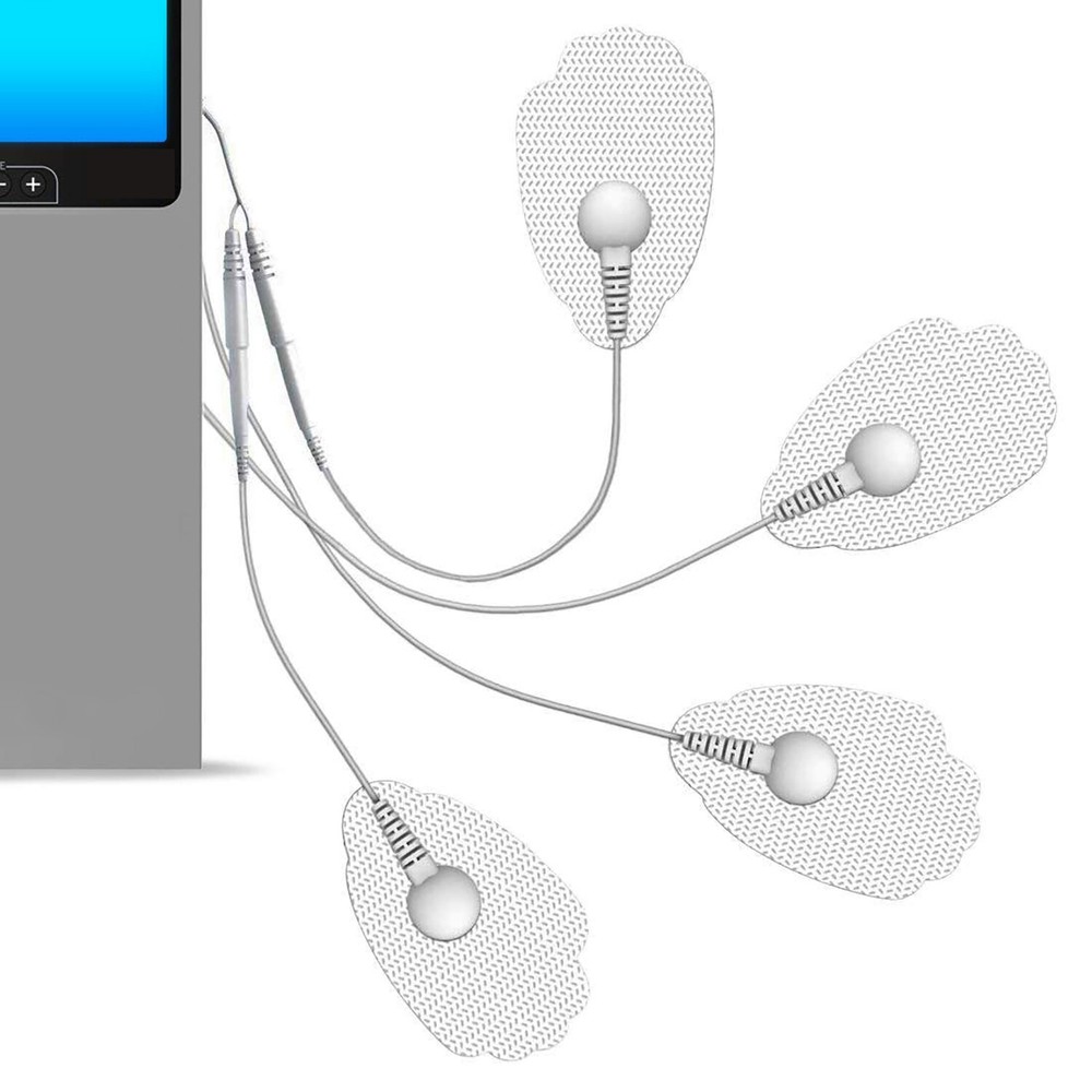 40PCS Large Snap On Replacement Electrode Pads For TENS Unit & Pulse Massager